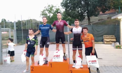 Mirco Raspanti del Team New Bike a podio a Serravalle (BO)
