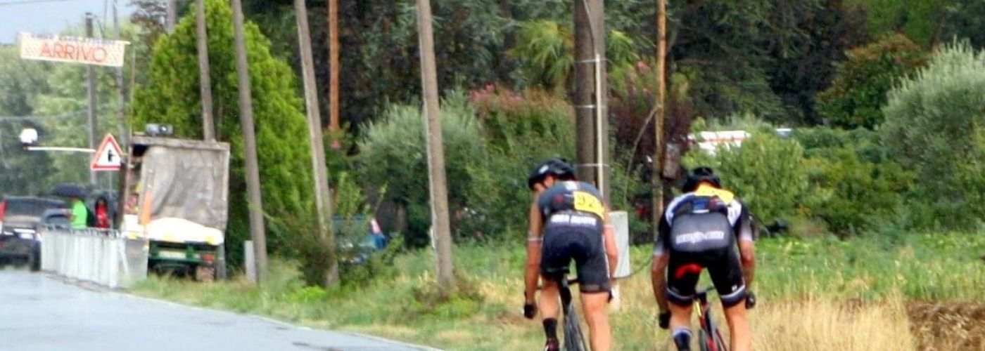 Team New Bike in gara. Il Team ha sede a Bosco di Scandiano (RE)