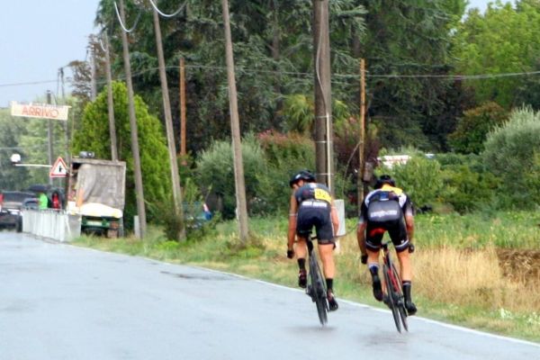 Team New Bike in gara. Il Team ha sede a Bosco di Scandiano (RE)