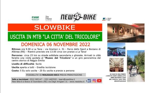 New Bike organizza Slowbike uscita in mtb aperta a tutti domenica 6 novembre 2022
