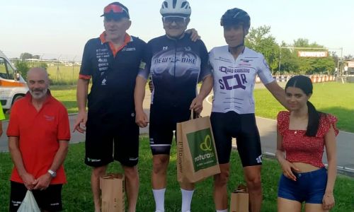 Claudio Vaccari Team New Bike al Criterium Emilia Race 2022