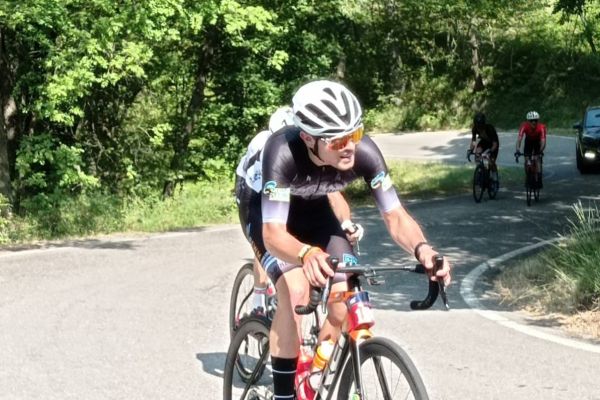 Filippo Bigi Team New Bike alla 50^ Granfondo Matildica 2022