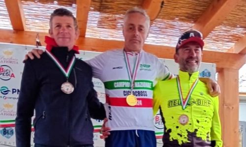 Bruno Spadoni Team New Bike sul podio a Rufina (FI) nel Campionato Nazionale CX UISP 2024