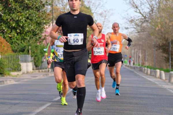 Federico Ganassi Spallanzani alla mezza maratona di Reggio Emilia 27 03 2022