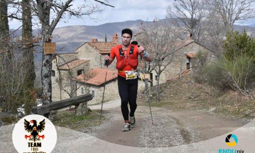 Federico Ganassi Spallanzani alla Ronda Ghibellina Trail 2022 di Castiglion Fiorentino (AR)
